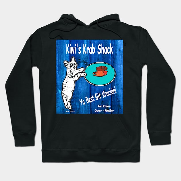 Kiwi's Krab Shack Hoodie by GiiPiiD